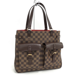 【中古】LOUIS VUITTON ユゼス ダミエ エベヌ トートバッグ N51128