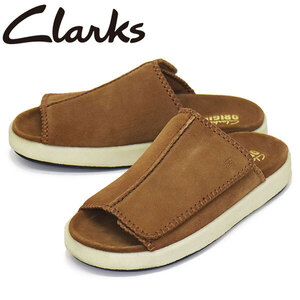 Clarks (クラークス) 26175780 OverleighSlide オーバーレイ スライド Cola Suede CL119UK8.5-約26.5cm