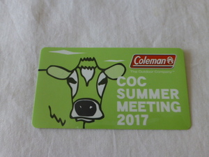 Coleman コールマン COC SUMMER MEETING 2017 緑 ステッカー 緑 グリーン コールマン Coleman The Outdoor Company