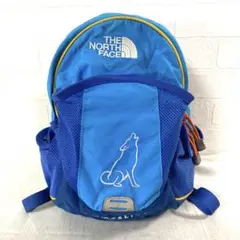 742☆ THE NORTH FACE リュック キッズ ブルー イラスト