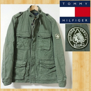 TOMMY HILFIGER VARSITY ミリタリーフィールドジャケット M-65 M