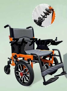 新発売 折り畳み たためる 軽量 電動車椅子 リチウムイオン電池 コンパクト 車いす 車イス 電動車いす L1120