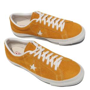 超美品!! US 8 / 26.5cm 日本製 限定 希少カラー!! 日本製 限定 converse ワンスター J GOLD ゴールド ONESTAR J MADE IN JAPAN