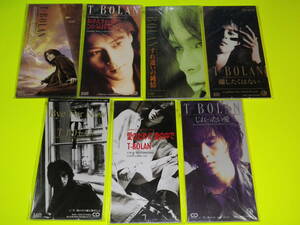 8cm CD 7枚セット　T-BOLAN　 (S№529)