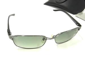 1円 ■美品■ Ray-Ban レイバン RB3317 001/9N 58□16 サングラス メガネ 眼鏡 メンズ レディース シルバー系 FF3487