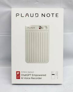 新品未開封品 PLAUD NOTE ChatGPT連携 AIボイスレコーダー NB-100 シルバー 64GB