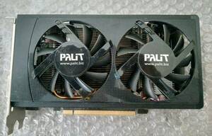 【中古パーツ】PALIT NVIDIA GeForce GTX 650 Ti BOOST グラフィックボード/ビデオカード PCI-E DP/HDMI/DVI■BK24-2