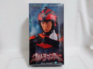 現状品 未開封+難あり　MEDICOM TOY　リアルアクションヒーローズ　No.398　ウルトラマンA　超獣攻撃隊 TAC　SEIJI HOKUTO　北斗星司