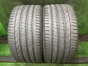 ピレリ　P-ZERO　NO　315/35ZR21　111Y　2本　5.7ｍｍ　溝あり　サマータイヤ　　22年製　ポルシェ　315/35R21