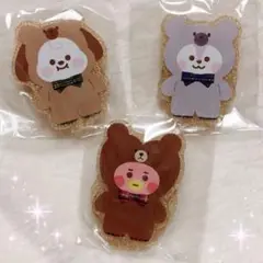 ☆BT21☆LINE FRIENDS渋谷限定ガチャ☆アクリルスタンド☆3点セット