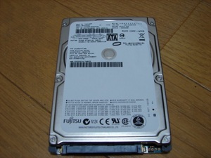 Fujitsu 160GB 2.5inch SATA/150 MHY2160BH