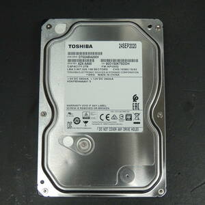 【検品済み】TOSHIBA 2TB HDD DT02ABA200V (使用15157時間) 管理:セ-75