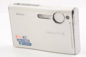 【外観並級】ニコン Nikon クールピクス COOLPIX S8 ホワイト　#m8761