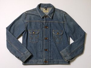 Wrangler　ラングラー　デニムジャケット　正規品　WS9016　Lサイズ　ユーズド加工　トラッカージャケット　ジージャン　