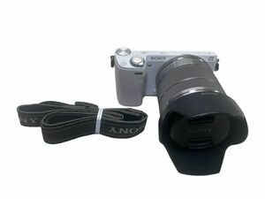 SONY ソニー a NEX-5R ミラーレス一眼カメラ ホワイト レンズ SELP1855 3.5-5.6/18-55