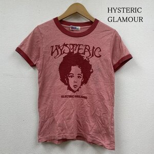 ヒステリックグラマー 90s 半袖 初期デザイン リンガーTシャツ Jimi Hendrix プリント ロゴ Tシャツ Tシャツ FREE 桃 / ピンク