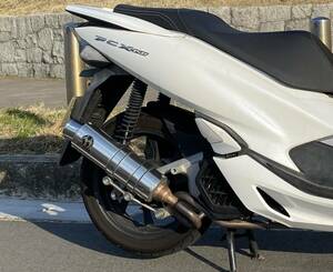 SP忠男　ピュアスポーツゴールドエンブレム　マフラー　PCX150 KF30