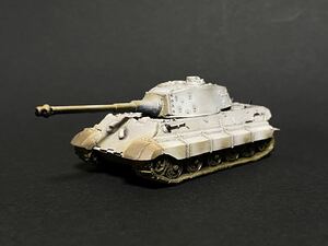 WTM2 1/144 ティーガーⅡ重戦車ヘンシェル砲塔型 冬季迷彩 WWⅡ ドイツ戦車【同梱可能】ワールドタンクミュージアム 海洋堂