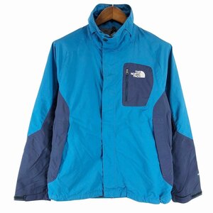 SALE/// THE NORTH FACE ノースフェイス ナイロン HYVENT ジャケット 防水 アウトドア キャンプ アウター ブルー (メンズ S) P0831