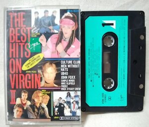 ★★THE BEST HITS ON VIRGIN 2★ヴァージンレーベルコンピ!!★カルチャークラブ / マイクオールドフィールド etc★カセットテープ[9847CDN