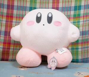 ☆★ 星のカービィー Kirby Sweet Pink Ball BIG ぬいぐるみ H約30cm【まんぷく】 新品未使用 タグ付き 【送料無料♪】 ★☆