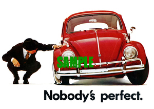 ■1960年代(1960～69)の自動車広告 フォルクスワーゲン タイプ1 ビートル VW 米国向け