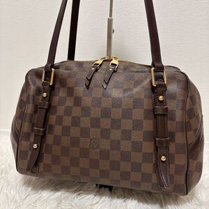 美品☆ルイヴィトン LOUIS VUITTON N41157 リヴィントンPM ハンドバッグ トートバッグ ダミエ