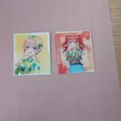 五等分の花嫁　描き下ろしアロハシャツver.トレーディングアクリルカードセット