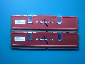 製. PC2-6400 (DDR2-800) 4GB（2GB×2枚）