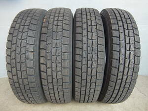 【8～8.5分山】155/80R13 ダンロップ WINTER MAXX WM01☆4本セット 30721 my19 検)パッソ ブーン ヴィッツ プラッツ