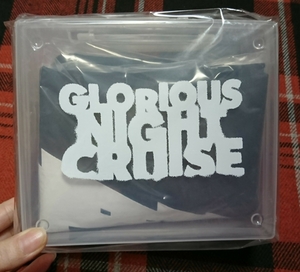 GLAY ババシャツ(Tシャツ) ブラック 「HAPPY SWING presents GLORIOUS NIGHT CRUISE」GLAY ファンクラブ限定ライブ公式グッズ　新品未開封