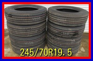 ■新品タイヤ■　245/70R19.5 136/134J TOYO Hyparadial M125ZB 245/70R19.5 136/134J DSOC 8本 夏タイヤ 激安 中古　送料無料　E708