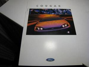 ★海外カタログ独語 フォード COUGAR クーガー 5083