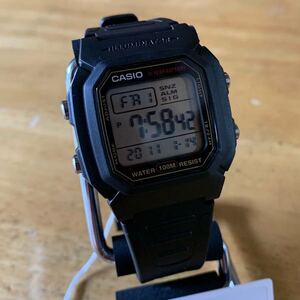 【新品・箱なし】カシオ CASIO 腕時計 メンズ レディース W-800HG-9A クォーツ ブラック