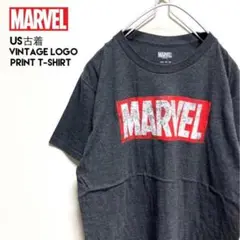 US古着ビンテージMARVELムービーTシャツプリントロゴコピーライト【j82】