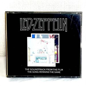 F12099 CD LED ZEPPELIN THE SOUNDTRACK FROM THE FILM THE SONG REMAINS THE SAME ROCK AND ROLL STAIRWAY TO HEAVEN RAIN SONG ２枚組