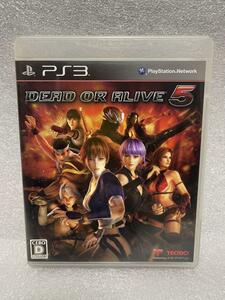 PS3 ゲームソフト DEAD OR ALIVE 5 デッド オア アライブ H391