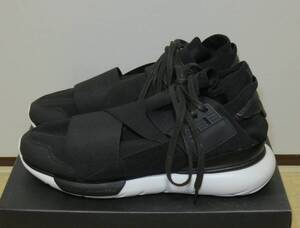 【美品】Y-3 QASA HIGH 黒/白ソール 26cm カーサハイ adidas アディダス