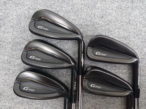 PING ピン G710 power Spec 黒ドット #6-PW 5本 N.S.PRO 950GH neo (S) スチール ARCCOSセンサー付きグリップ NS950GH ネオ パワースペック