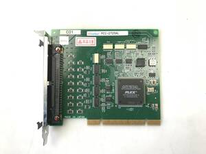 【中古パーツ】 interface PCI-2725AL DIO16/16点 絶縁12V-24V(FC) PCIバス用インターフェースモジュール(デジタル入出力)■98-44