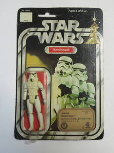 ヴィンテージ スターウォーズ オールドケナー 1978年 Stormtrooper ストームトルーパー 旧タカラ版 №410007-4 長期保管 現状品