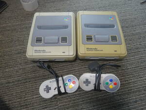 Nintendo 任天堂 スーパーファミコン本体 ゲーム機 本体 まとめて2台 HVC-002 SFC 