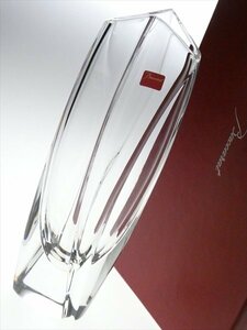 N626 Baccarat バカラ クリスタル RRigot ジベルニー 大型 ベース 花瓶 飾壷 25cm