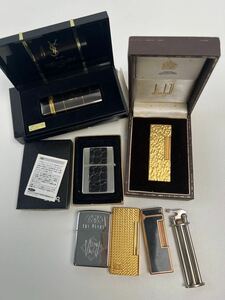 【10/25ES】ジャンク ライター まとめ dunhill/zippo/その他 着火未確認 ガスライター オイルライター 