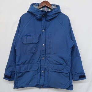 S2222 サイズ S 80s 80年代 ビンテージ 古着 USA製 ウールリッチ Woolrich マウンテン パーカー ジャケット マンパ 裏地付き ブルー