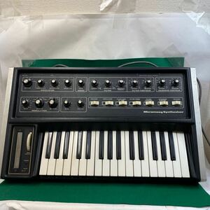 【ジャンク】動作未確認 micromoog synthesizer MODEL 2090 MADE IN U.S.A シンセサイザー 鍵盤 まとめてお取引不可