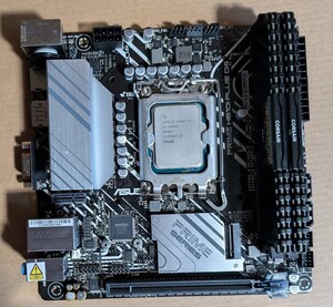 13400f+itxマザーボード+DDR16gb×2セット