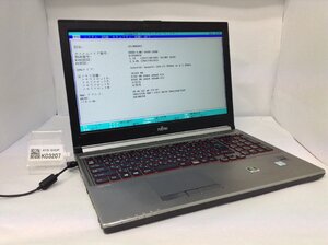 ジャンク/ FUJITSU CELH06002 CELSIUS H760 Intel Xeon E3-1505M v5 メモリ16.38GB ストレージ無し 【K03207】