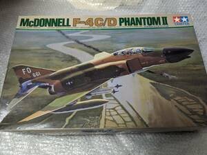 タミヤ　田宮　McDONNELL F-4C/D PHANTOMII　マクダネル　F-4C/D　ファントムII　現状品　　箱痛み有り