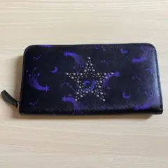 【美品】【良品】ANNA SUI 長財布　ラウンドファスナー